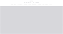 Desktop Screenshot of kimmcdonald.com